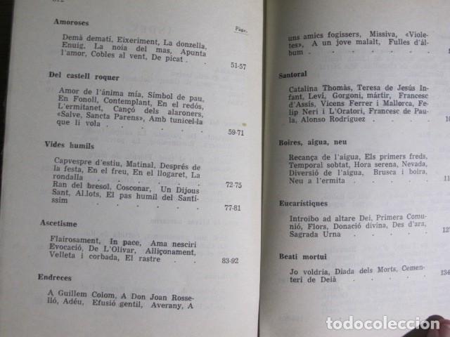 Libros de segunda mano: Mn. Bartomeu Guasp. PR. Obra diversa en vers i en prosa, Mallorca, 1961 - Foto 5