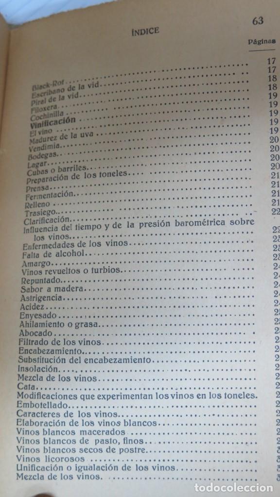 Libros de segunda mano: LA VID, EL VINO Y LOS VINAGRES. ANTONIO BAEZA - Foto 3