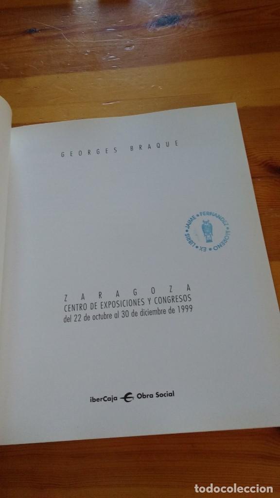 Libros de segunda mano: GEORGES BRAQUE - CENTRO DE EXPOSICIONES Y CONGRESOS - ZARAGOZA (1999) - Foto 2