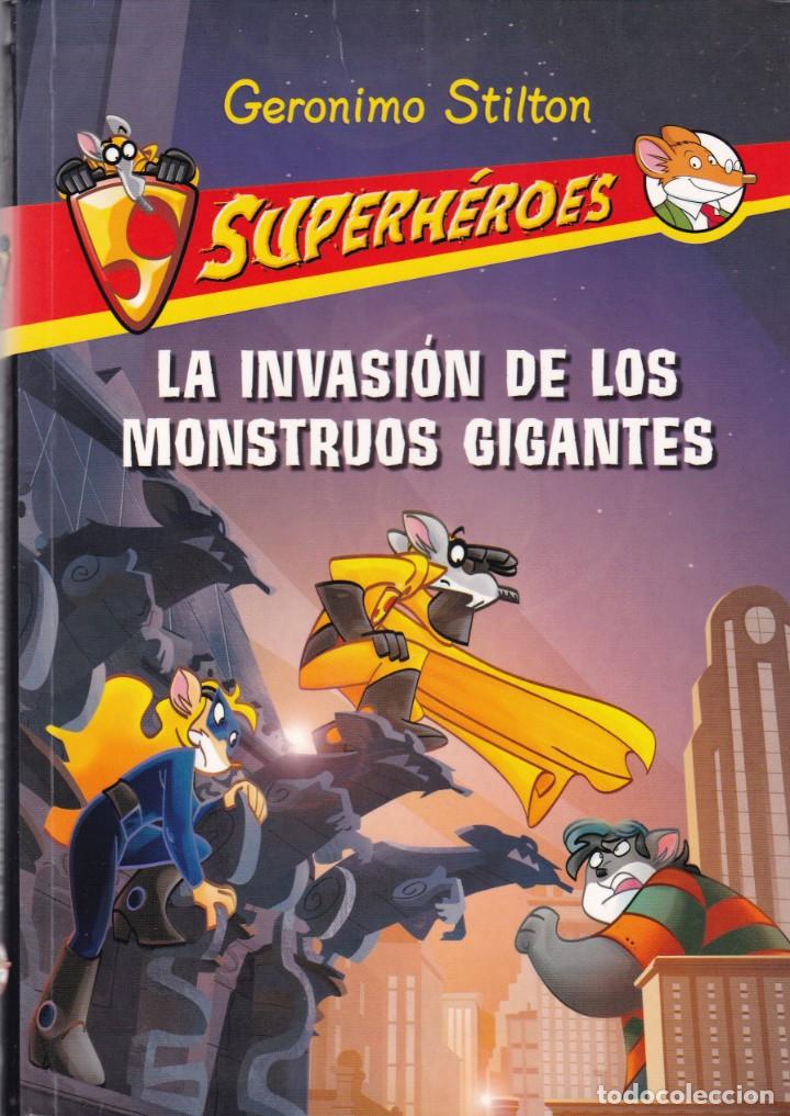 Libros de segunda mano: GERONIMO STILTON - LA INVASION DE LOS MONSTRUOS GIGANTES - EDITORIAL PLANETA 2010 - Foto 1
