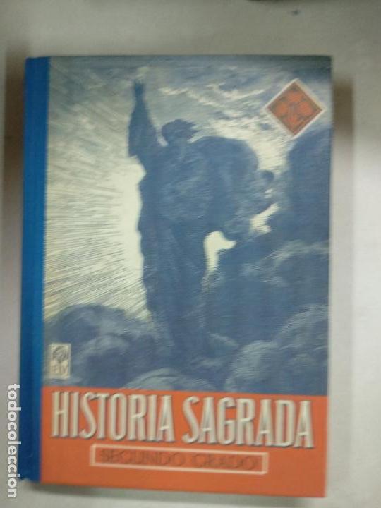 Libros de segunda mano: Historia Sagrada - SEgundo grado - Facsimil - Foto 1
