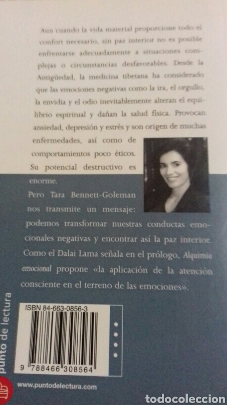 Libros de segunda mano: ALQUIMIA EMOCIONAL Tara Bennett-Goleman - Foto 2
