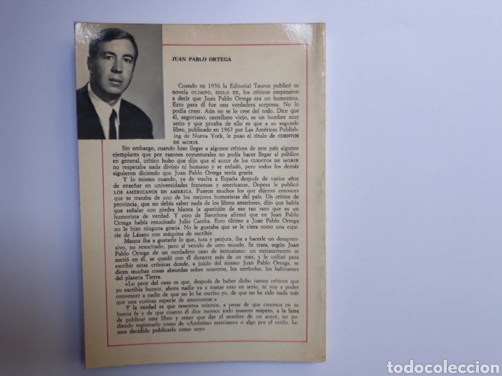 Libros de segunda mano: Humor . Los terr&iacute;colas Juan Pablo Ortega 1976 - Foto 5
