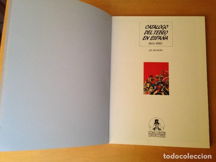Libros de segunda mano: Cat&aacute;logo del Tebeo en Espa&ntilde;a (1865-1980) - Foto 3