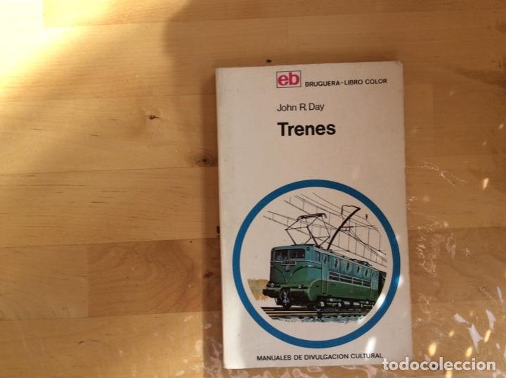 Libros de segunda mano: Trenes.Libro color , a&ntilde;o 70 - Foto 1