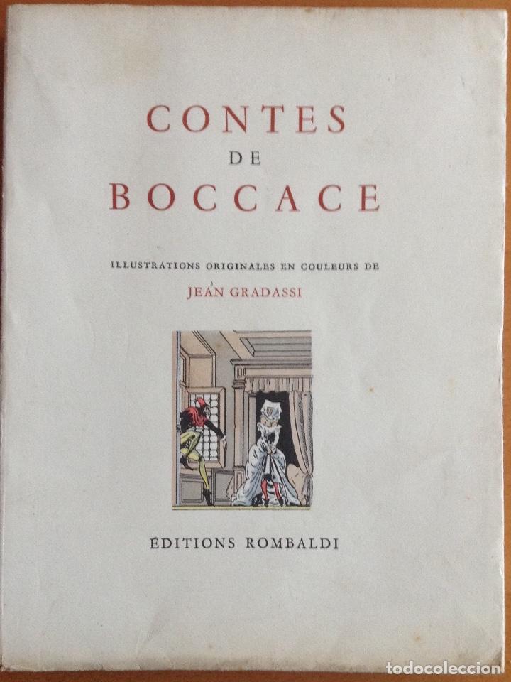 Libros de segunda mano: CONTES DE BOCCACE GRABADOS ORIGINALES DE JEAN GRADASSI EDICION NUMERADA - Foto 1