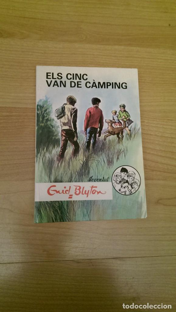 Libros de segunda mano: LIBRO &laquo;ELS CINC VAN DE C&Agrave;MPING&raquo;. ENID BLYTON. EDITORIAL JOVENTUT. - Foto 1