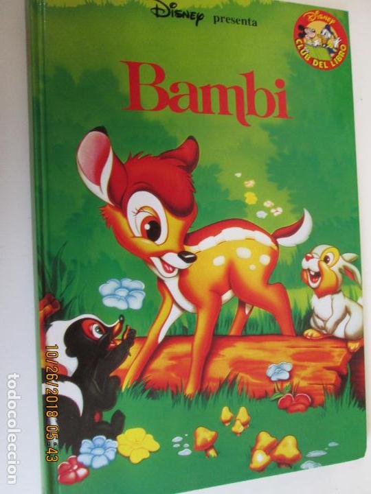 Libros de segunda mano: BAMBI CLUB DEL LIBRO SALVAT EDITORES 2002 - Foto 1