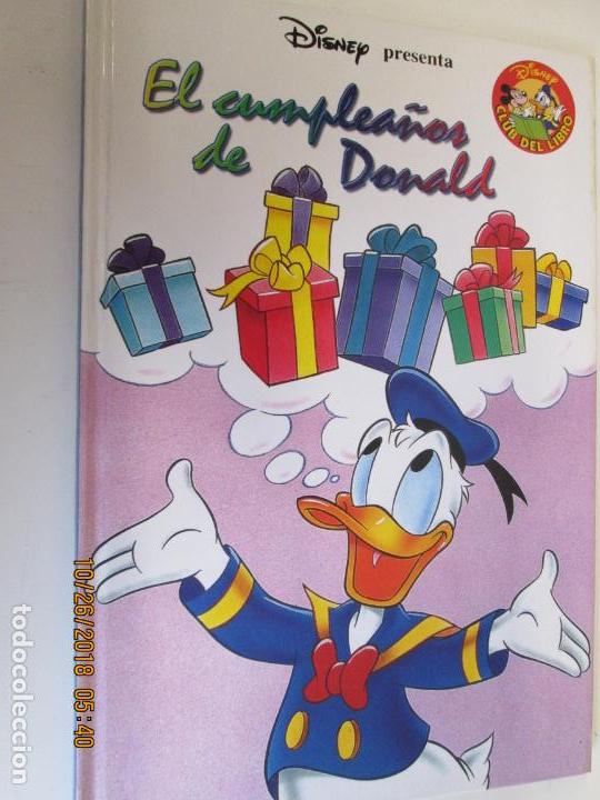 Libros de segunda mano: EL CUMPLEA&Ntilde;OS DE DONALD CLUB DEL LIBRO SALVAT EDITORES 2002 - Foto 1