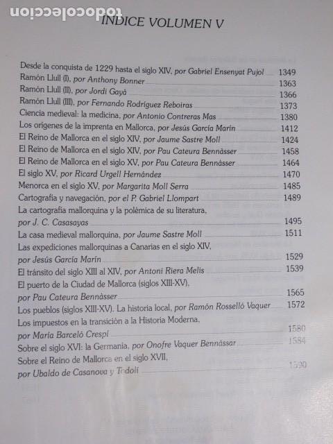 Libros de segunda mano: Historia de las Baleares. Tomos 2,3,4,5. - Foto 17