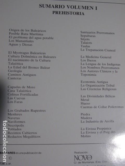 Libros de segunda mano: Historia de las Baleares. Tomos 1, 1989 - Foto 3