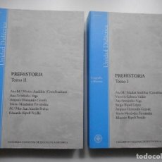 Libros de segunda mano: VV.AA PREHISTORIA (2 TOMOS) Y90778