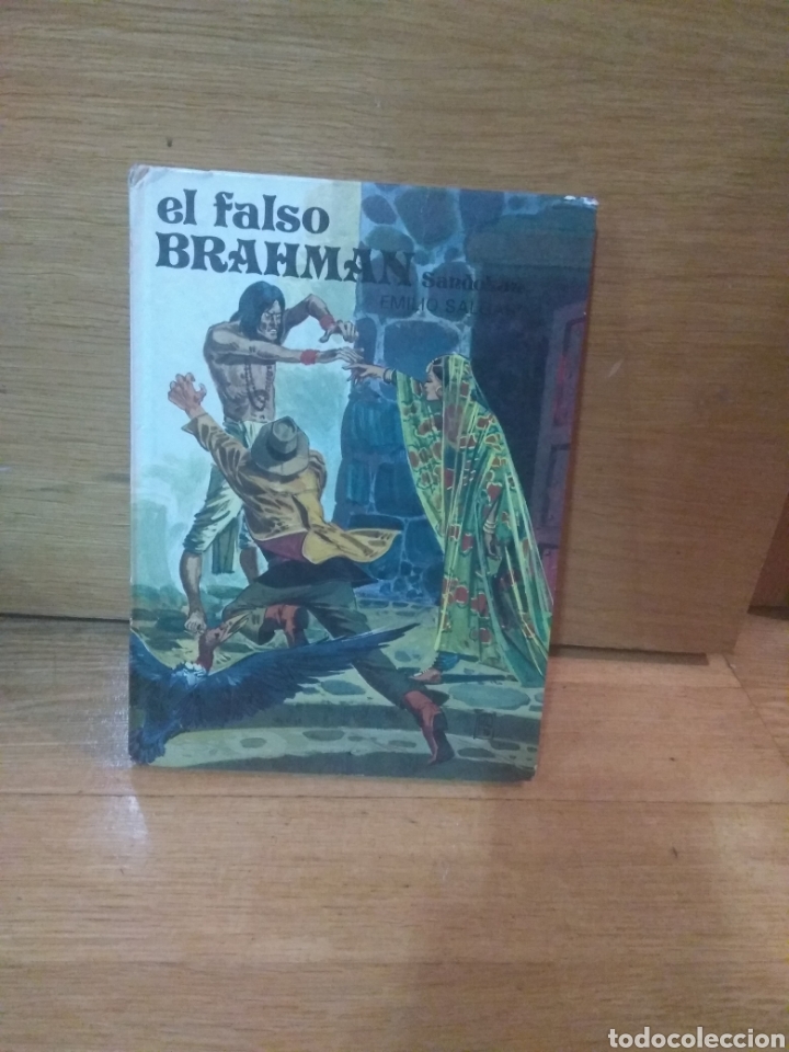 Libros de segunda mano: El falso brahman Emilio Salgari - Foto 1