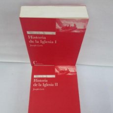 Livres d'occasion: HISTORIA DE LA IGLESIA I Y II. JOSEPH LORTZ. EDICIONES CRISTIANDAD 2003/2008. VER FOTOGRAFIAS. Lote 228381285