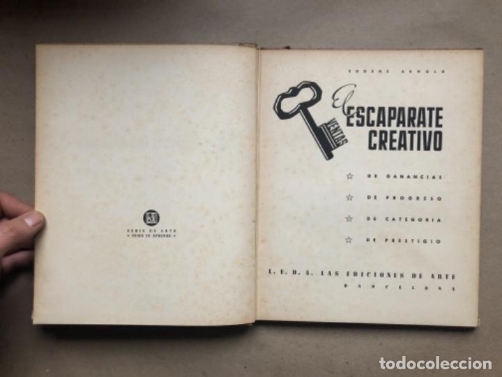 Libros de segunda mano: EL ESCAPARATE CREATIVO. EUGENE ARNOLD. LEDA, LAS EDICIONES DE ARTE - Foto 5