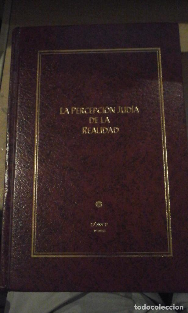 Libros de segunda mano: LA PERCEPCI&Oacute;N JUD&Iacute;A DE LA REALIDAD (Jerusalem, 2001)