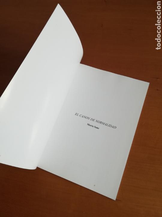 Libros de segunda mano: El Canon de Normalidad - Marta Sanz - Foto 8