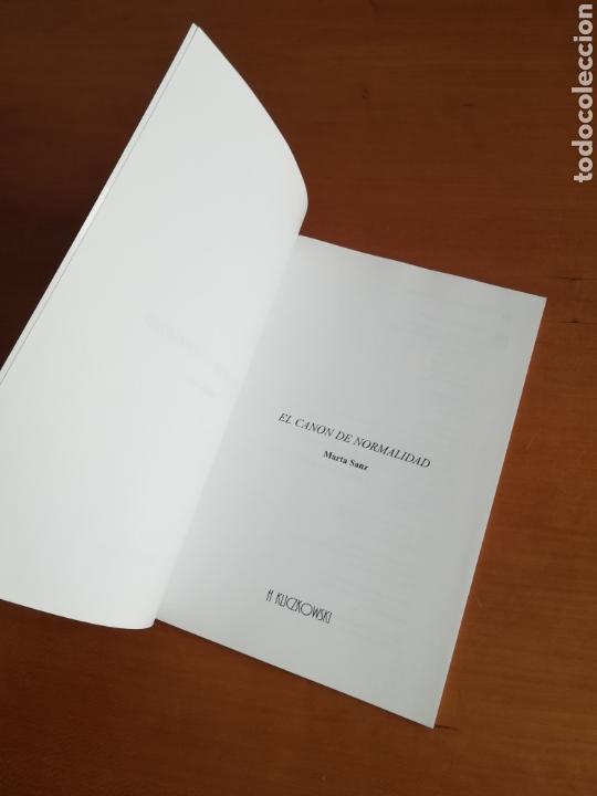 Libros de segunda mano: El Canon de Normalidad - Marta Sanz - Foto 9