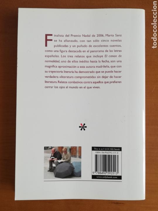 Libros de segunda mano: El Canon de Normalidad - Marta Sanz - Foto 15