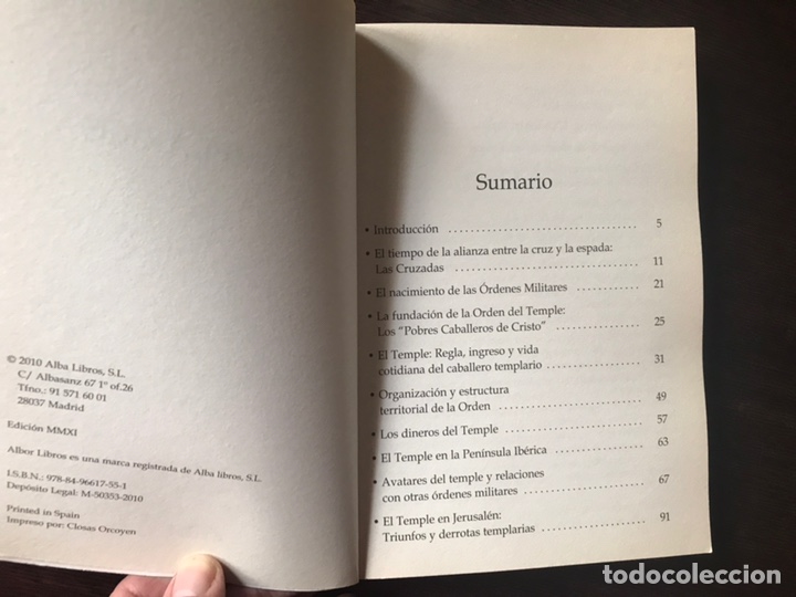 Libros de segunda mano: Los templarios. Alba editorial - Foto 3