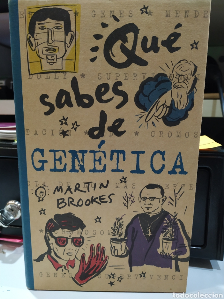 Libros de segunda mano: Qu&eacute; sabes de genetica. Martin Brookes - Foto 1