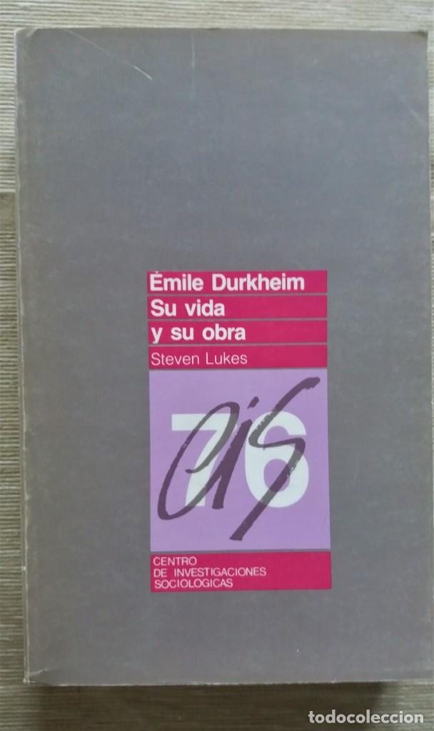 Libros de segunda mano: Su vida y su obra - Durkheim,&Eacute;mile - Foto 1