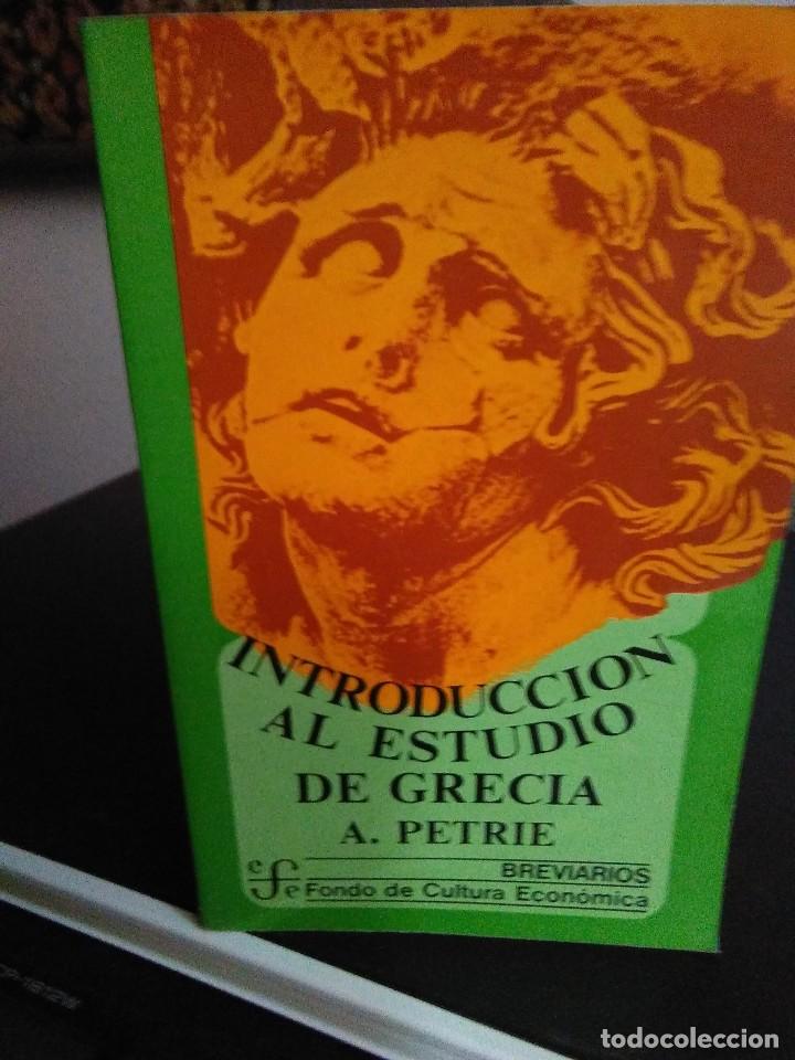Libros de segunda mano: A. Petrie, Introducci&oacute;n al estudio de Grecia - Foto 1