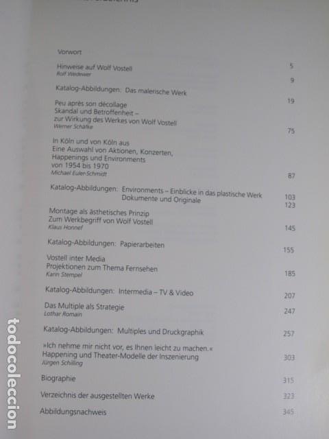 Libros de segunda mano: Vostell. Braus edition. Von Rolf Wedewer - Foto 2