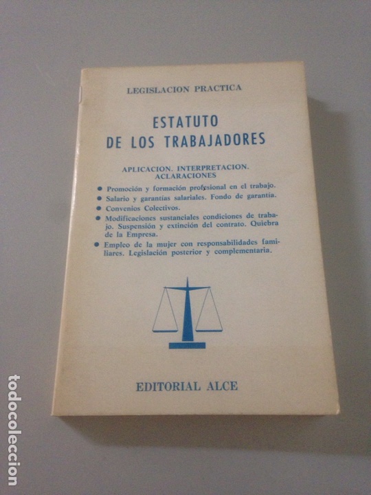 Libros de segunda mano: ESTATUTO DE LOS TRABAJADORES - Foto 1
