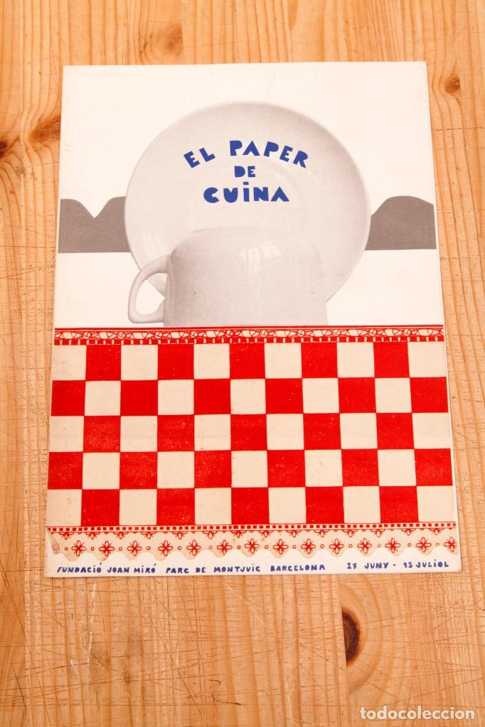 Libros de segunda mano: EL PAPER DE CUINA - DISSENY D&acute;ENRIC TORMO - FUNDACI&Oacute; JOAN MIR&Oacute;
