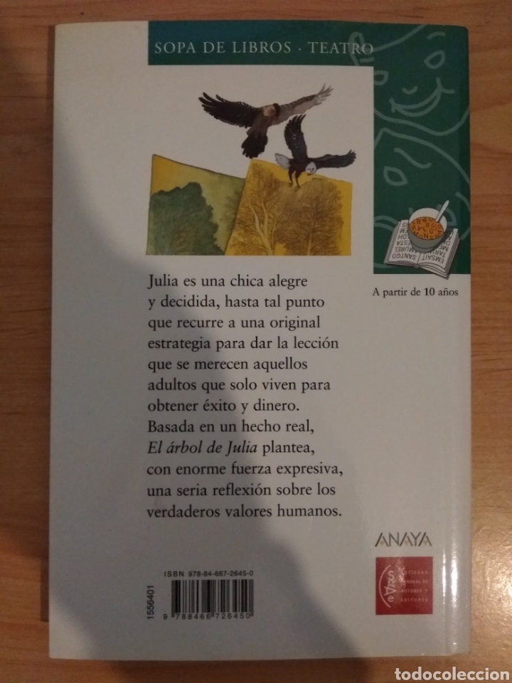 Libros de segunda mano: El &aacute;rbol de Julia. Luis Matilla. Anaya - Foto 2
