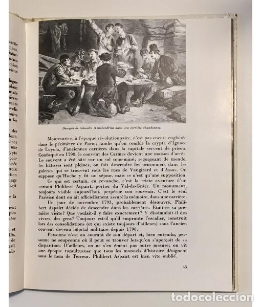 Libros de segunda mano: LE PARIS SOUS PARIS. BARROIS, Maurice. Hachette. 1964. - Foto 4