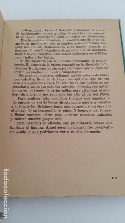 Libros de segunda mano: LOS CAZADORES DE CABELLERAS. MAYNE REID. - Foto 3