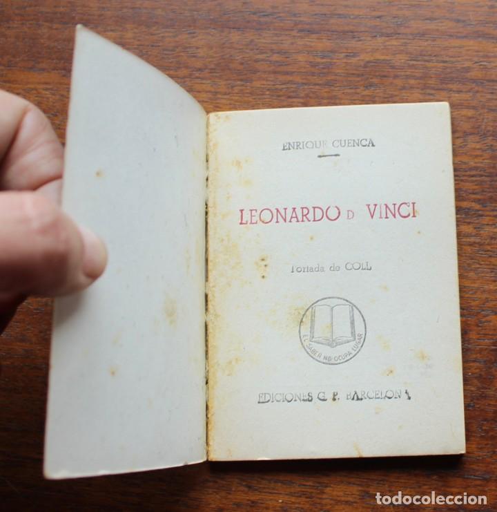 Libros de segunda mano: LEONARDO DE VINCI- ENRIQUE CUENCA - N&ordm;4 -EDICIONES PULGA - Foto 2