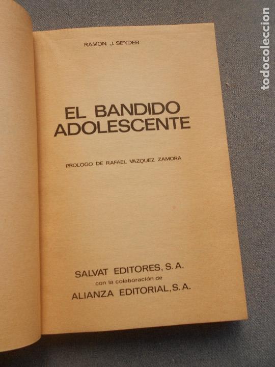 Libros de segunda mano: EL BANDIDO ADOLESCENTE - Foto 2