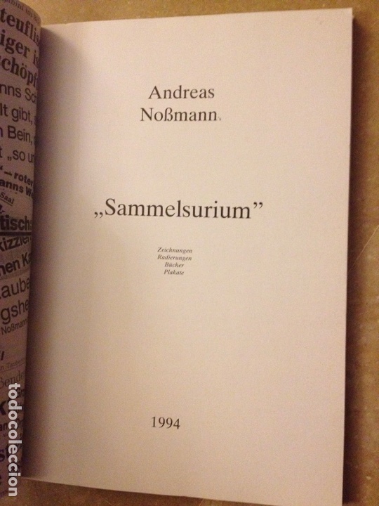 Libros de segunda mano: Sammelsurium (Andreas NoBmann) - Foto 2