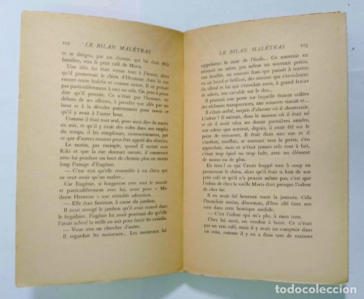Libros de segunda mano: LE BILAN MAL&Eacute;TRAS - SIMENON - GALLIMARD - 1948 - Foto 5