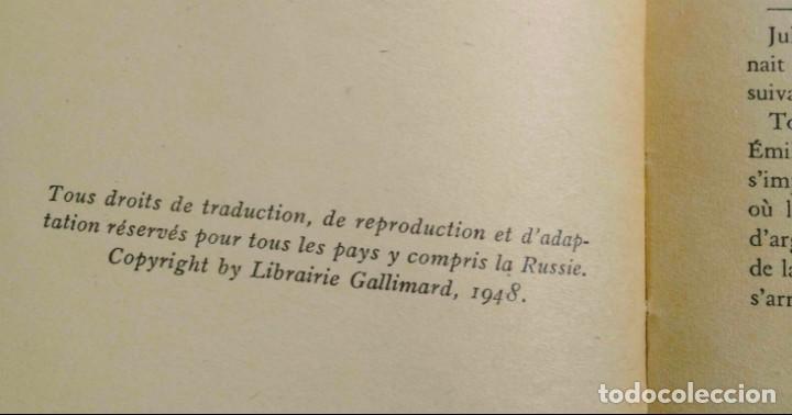 Libros de segunda mano: LE BILAN MAL&Eacute;TRAS - SIMENON - GALLIMARD - 1948 - Foto 6