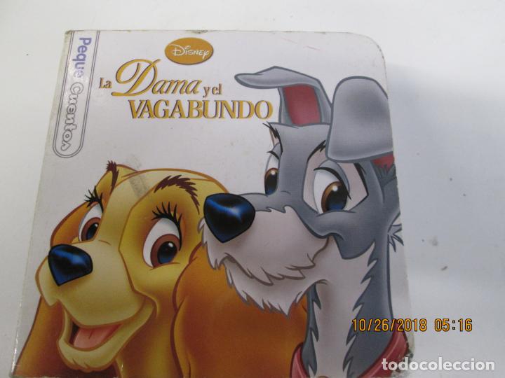 Libros de segunda mano: PEQUE CUENTOS DISNEY LA DAMA Y EL VAGABUNDO