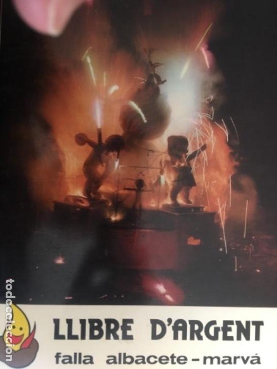 Livres d'occasion: LLIBRE D&rsquo;ARGENT FALLA ALBACETE MARVA DES DE L&rsquo;ARREL CAP A L&rsquo;ARBRE 1952 1977.