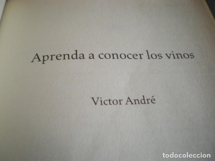 Libros de segunda mano: LIBRO SOBRE EL VINO APRENDER A CONOCER LOS VINOS DE VICTOR ANDR&Eacute; - Foto 24