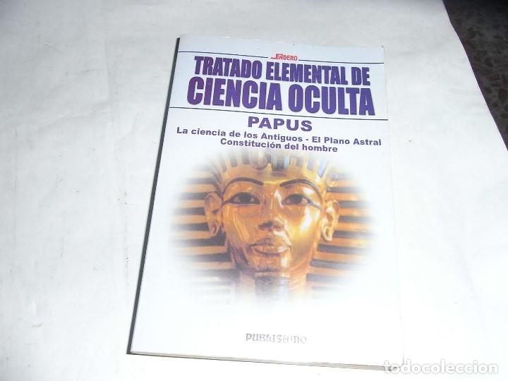 Libros de segunda mano: Papus. Tratado elemental  de ciencia oculta, Ed. Publisano - Foto 1