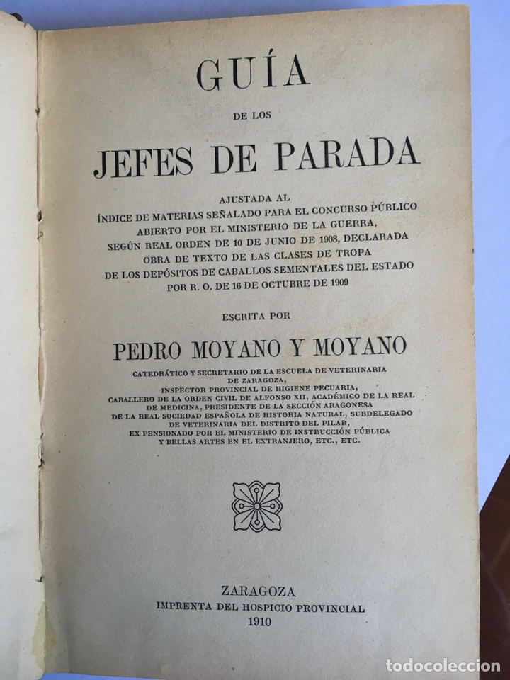 Libros de segunda mano: GUIA DE LOS JEFES DE PARADA - Foto 1