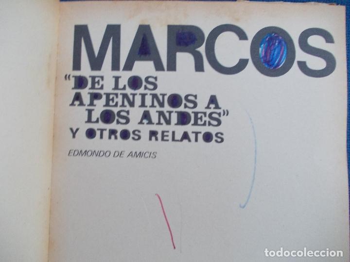 Libros de segunda mano: MARCO DE LOS APENINOS A LOS ANDES EDMUNDO DE AMICIS - Foto 4