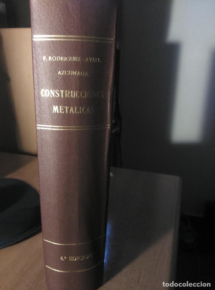 Libros de segunda mano: Construcciones met&aacute;licas, Rodr&iacute;guez-Avial, 1968 - Foto 2