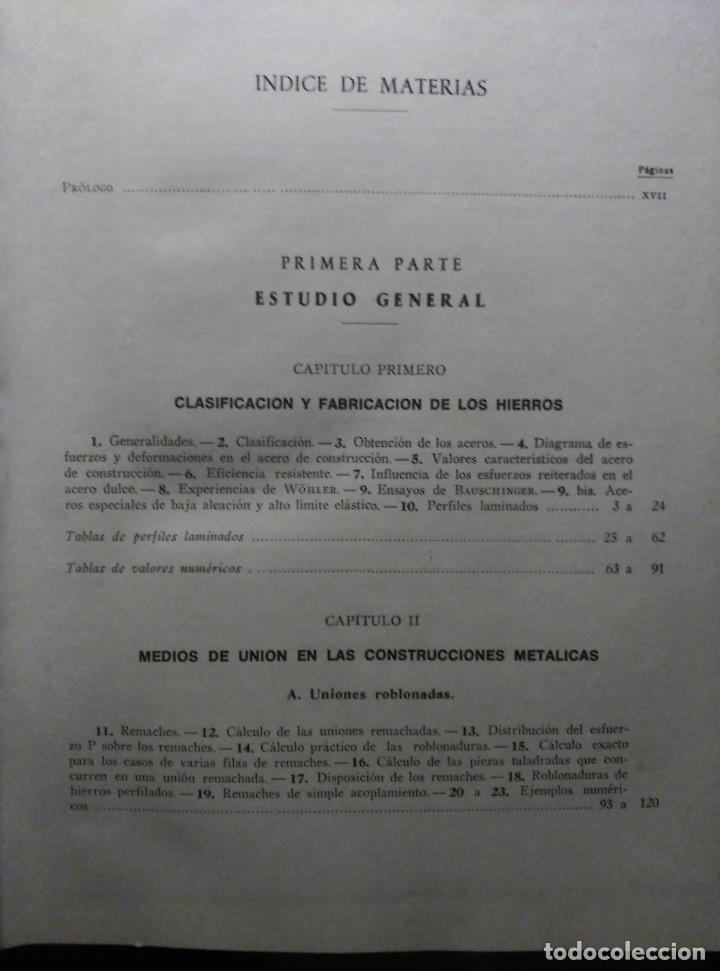 Libros de segunda mano: Construcciones met&aacute;licas, Rodr&iacute;guez-Avial, 1968 - Foto 4