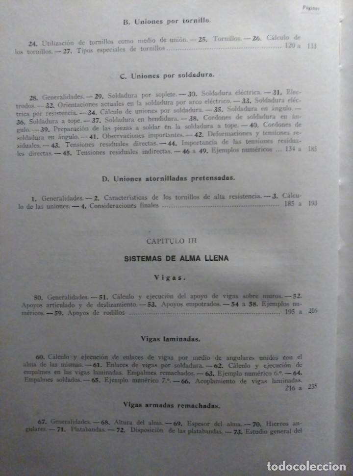 Libros de segunda mano: Construcciones met&aacute;licas, Rodr&iacute;guez-Avial, 1968 - Foto 5