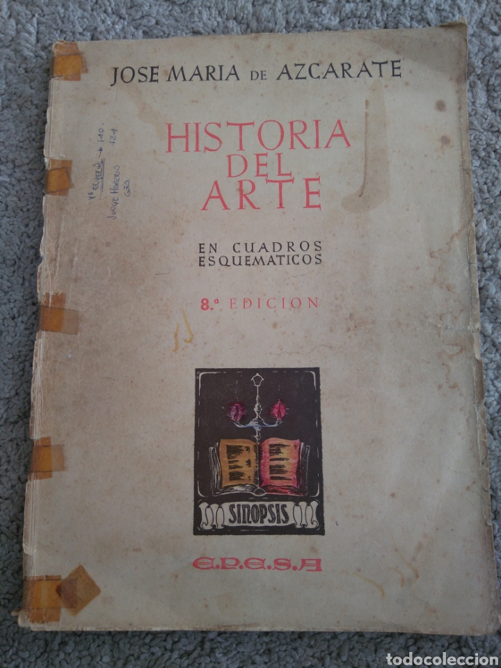 Libros de segunda mano: Historia del Arte. Jos&eacute; Maria de Azcarate. - Foto 1