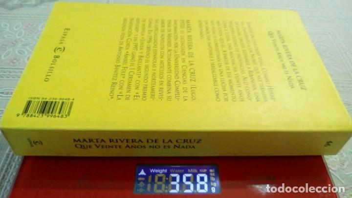 Libros de segunda mano: QUE VEINTE A&Ntilde;OS NO ES NADA.- MARTA RIVERA DE LA CRUZ - Foto 4