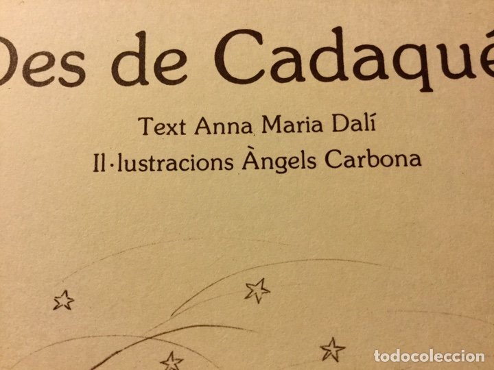 Libros de segunda mano: DES DE CADAQU&Eacute;S, Editorial Montblanc-Mart&iacute;n, (1982) - Foto 7